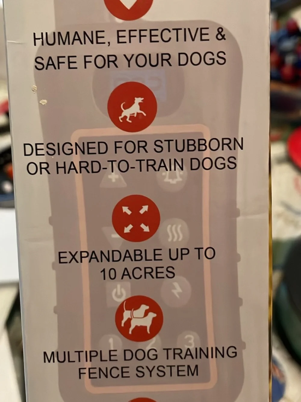 Deluxe Electric Dog Fence Waterproof Rechargeable up to 3 Shock Collar Options -